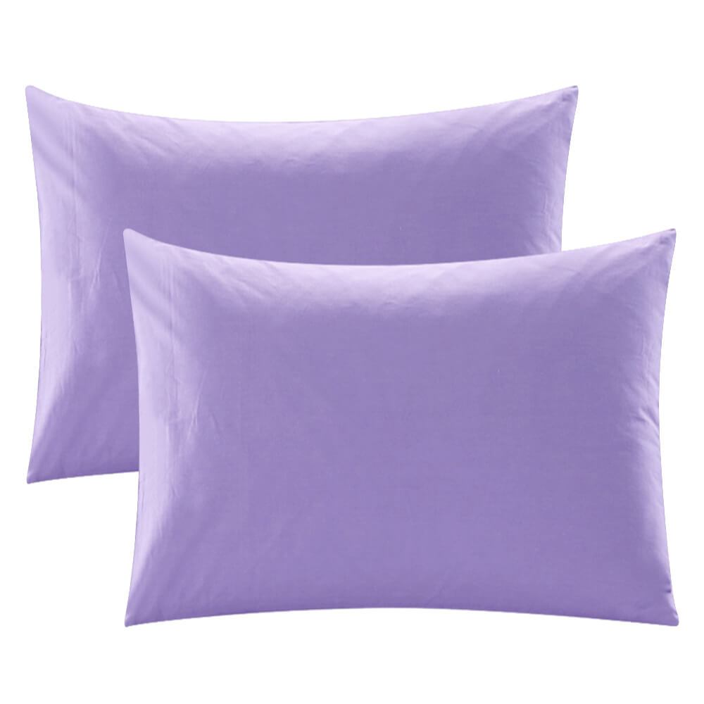 Pure Cotton Pillow Cover, 2 Pcs - BCBMALL
