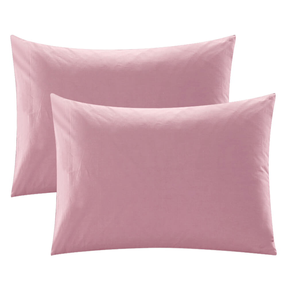 Pure Cotton Pillow Cover, 2 Pcs - BCBMALL