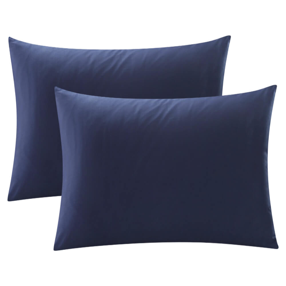 Pure Cotton Pillow Cover, 2 Pcs - BCBMALL
