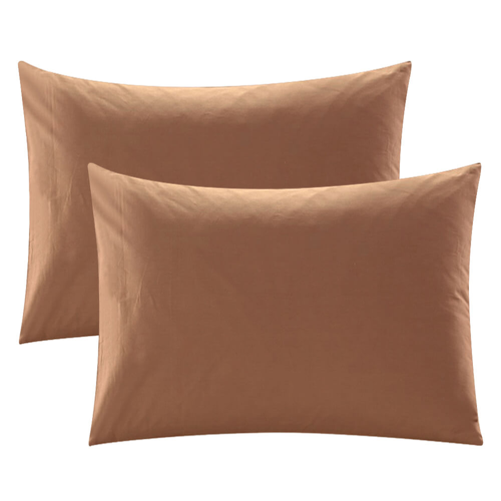 Pure Cotton Pillow Cover, 2 Pcs - BCBMALL