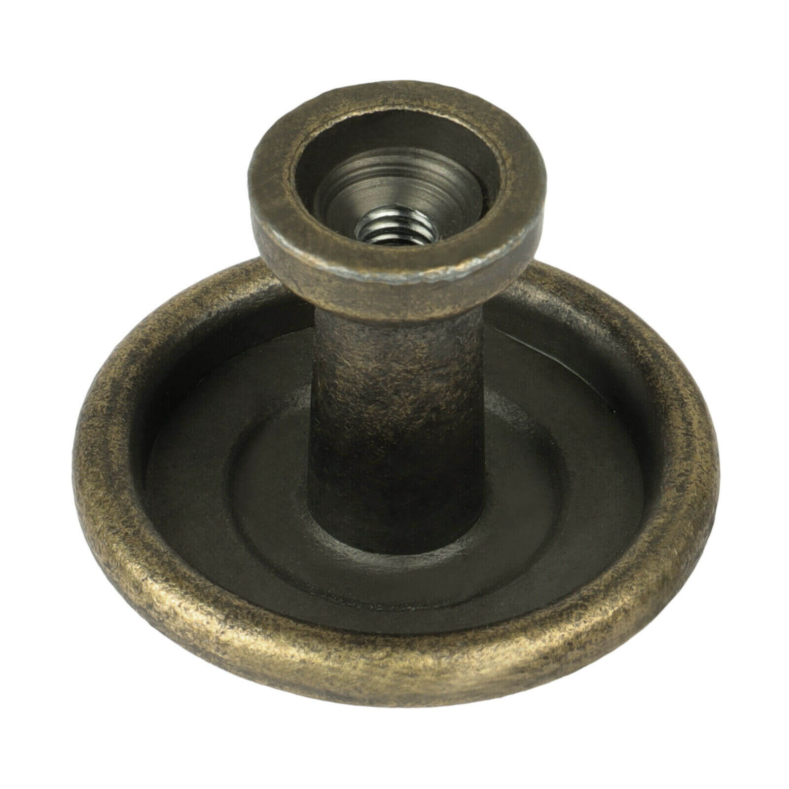 back of Brass Drawer Knobs