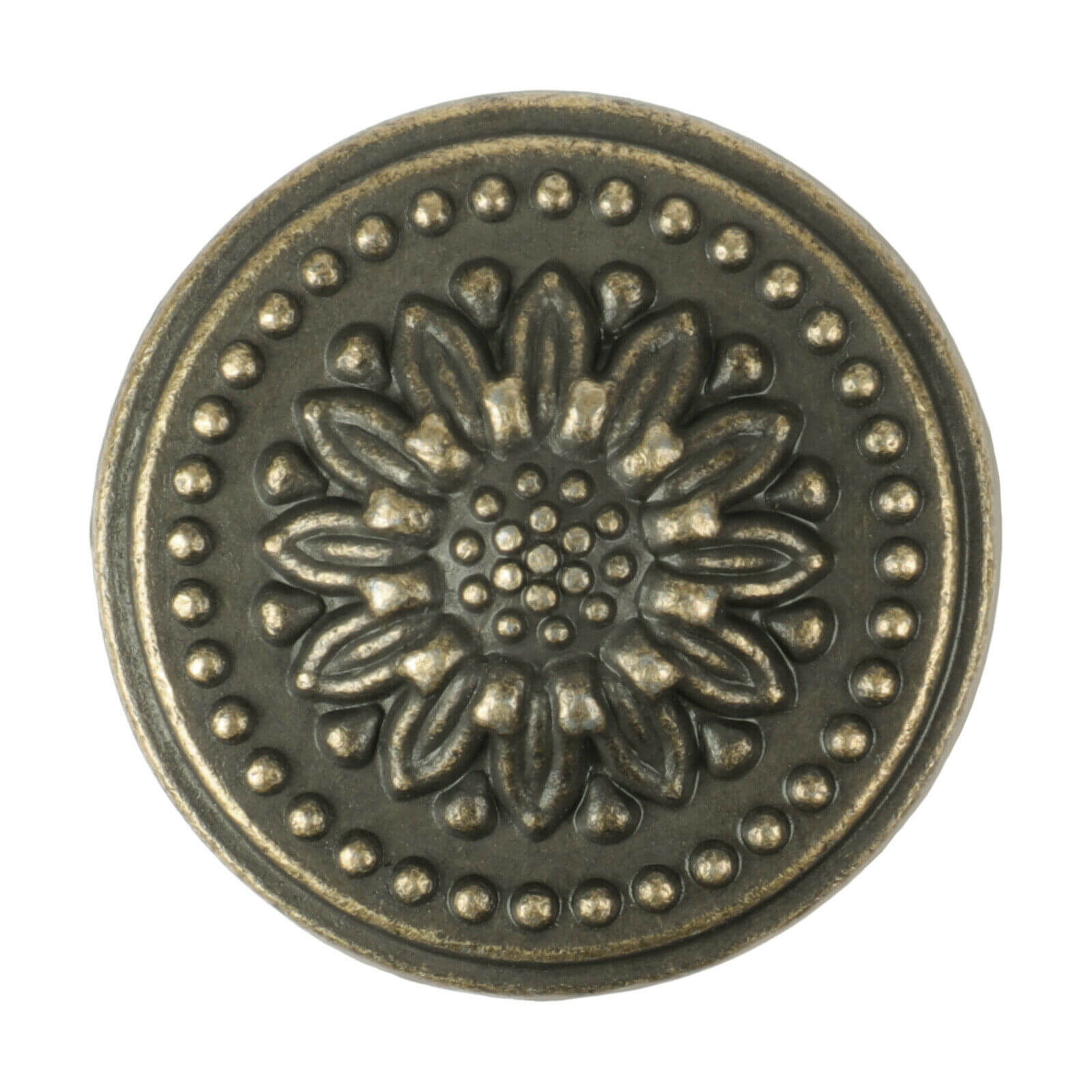 front of Brass Drawer Knobs