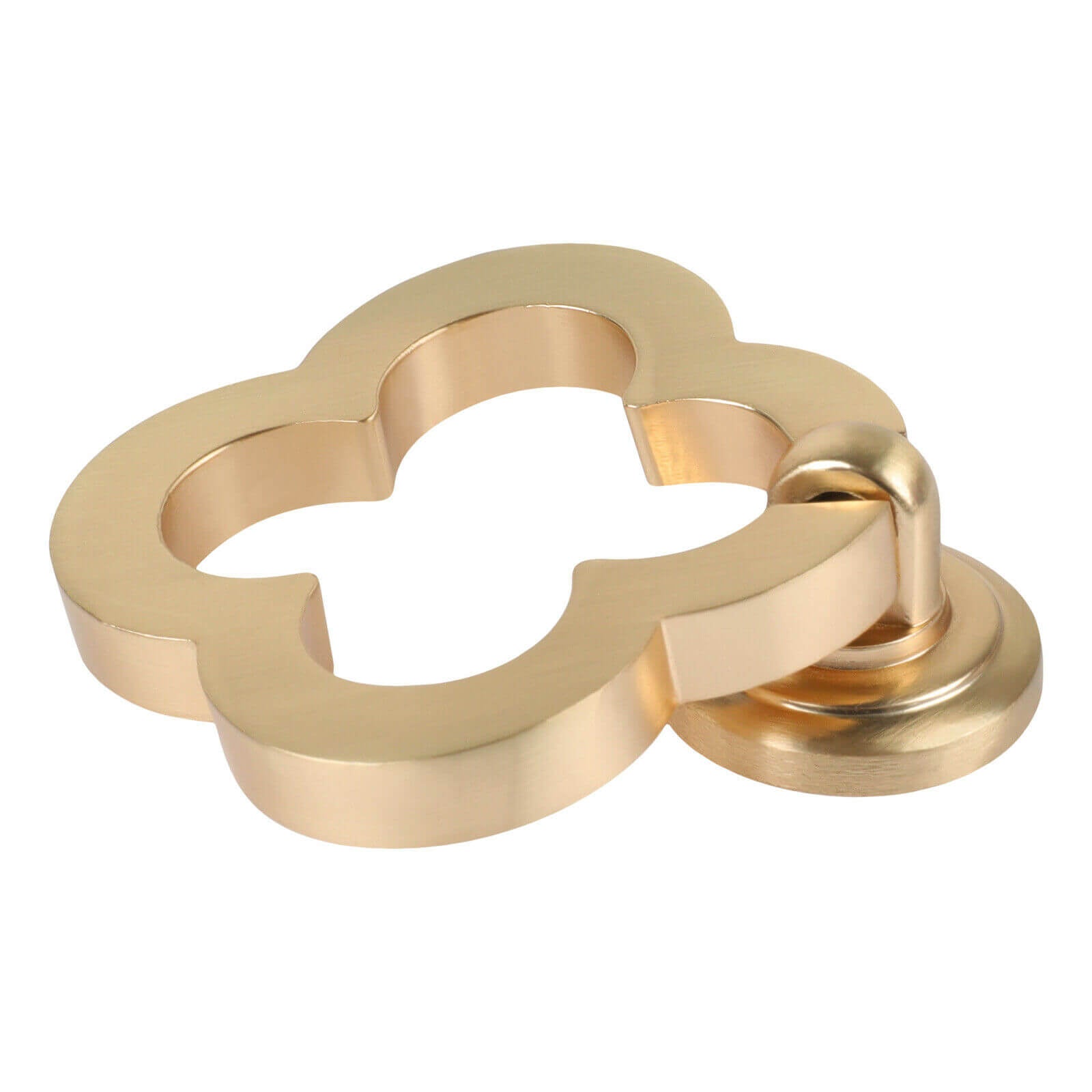 detail of Brushed Drop Ring Drawer Knobs, 2/6pcs