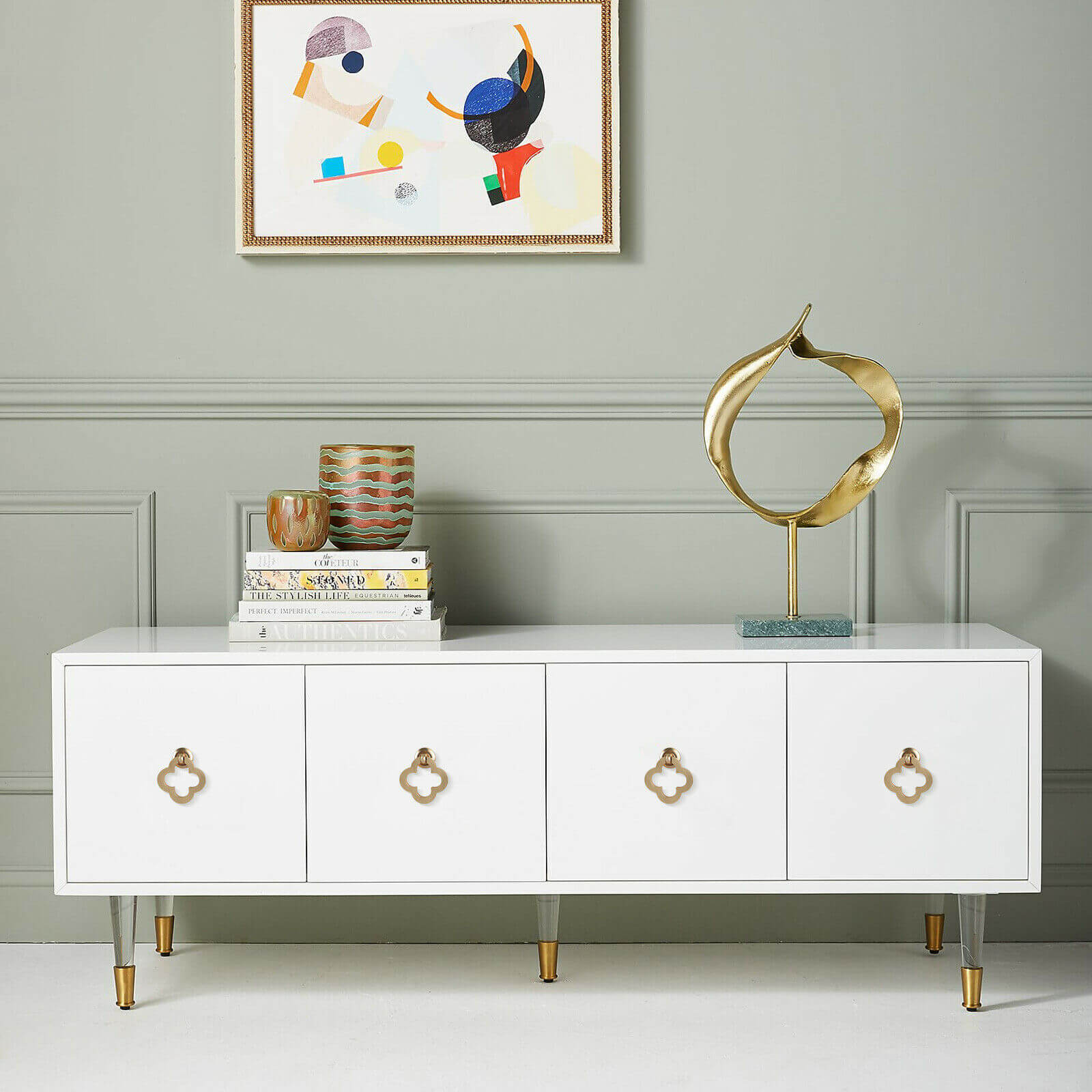 using display of Brushed Drop Ring Drawer Knobs, 2/6pcs