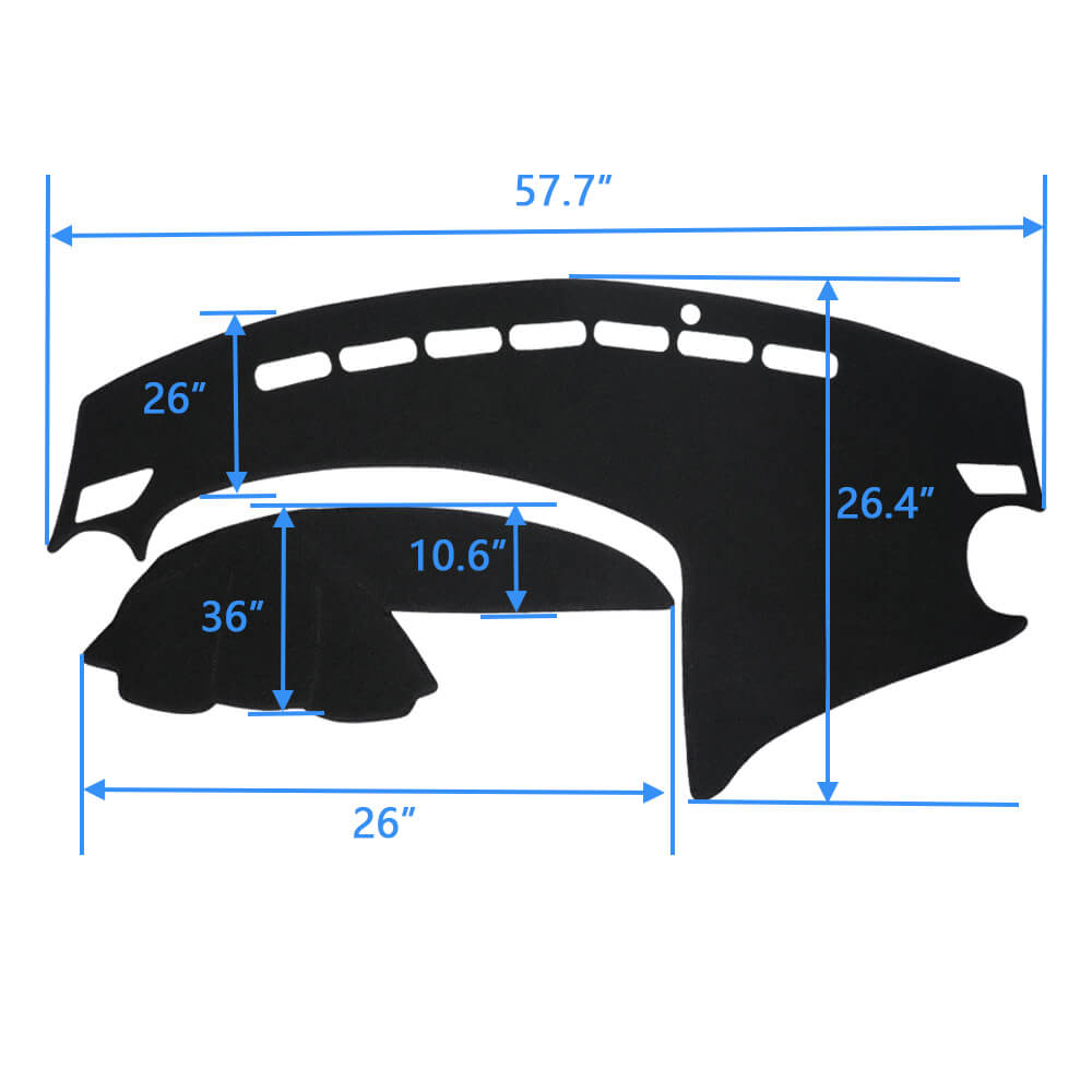 Car Dashboard Cover for Mazda 3 2010-2013 - BCBMALL