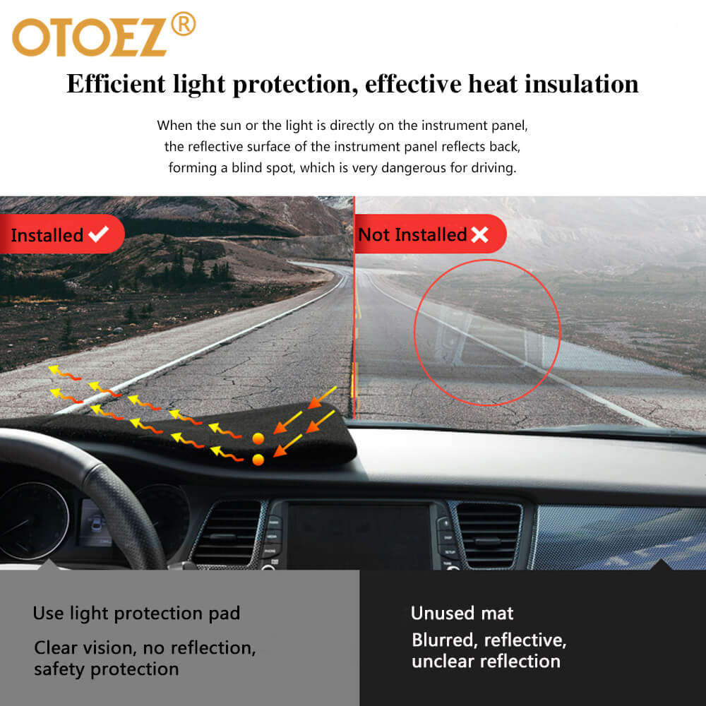 Car Dashboard Cover For Toyota Tacoma 2005-2015 - BCBMALL