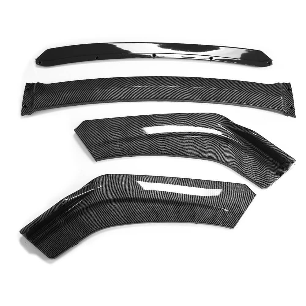 fiber black Car Front Bumper, Universal Splitter Kit
