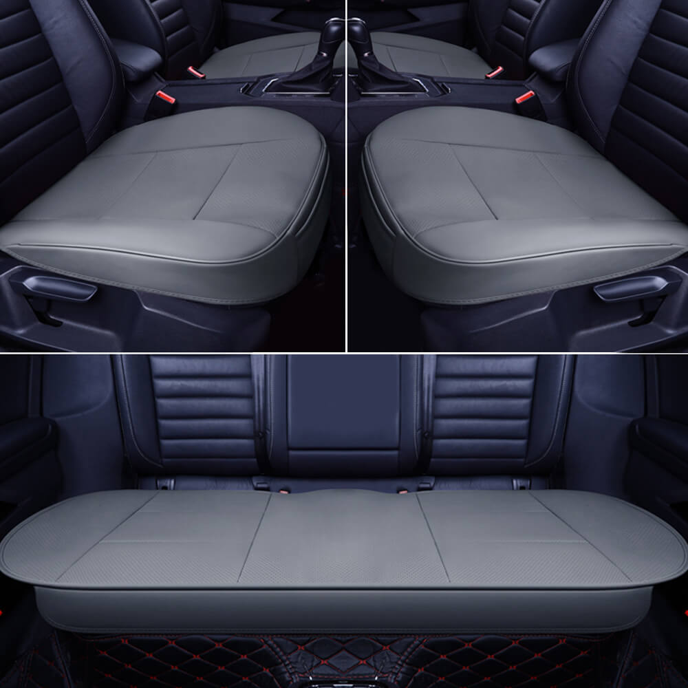 Car Front Rear Seat Cushion, Deluxe PU Full Surround - BCBMALL