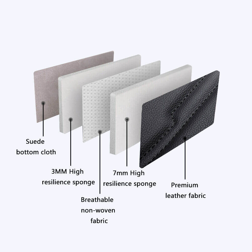 material Front Car PU Leather Seat Cover
