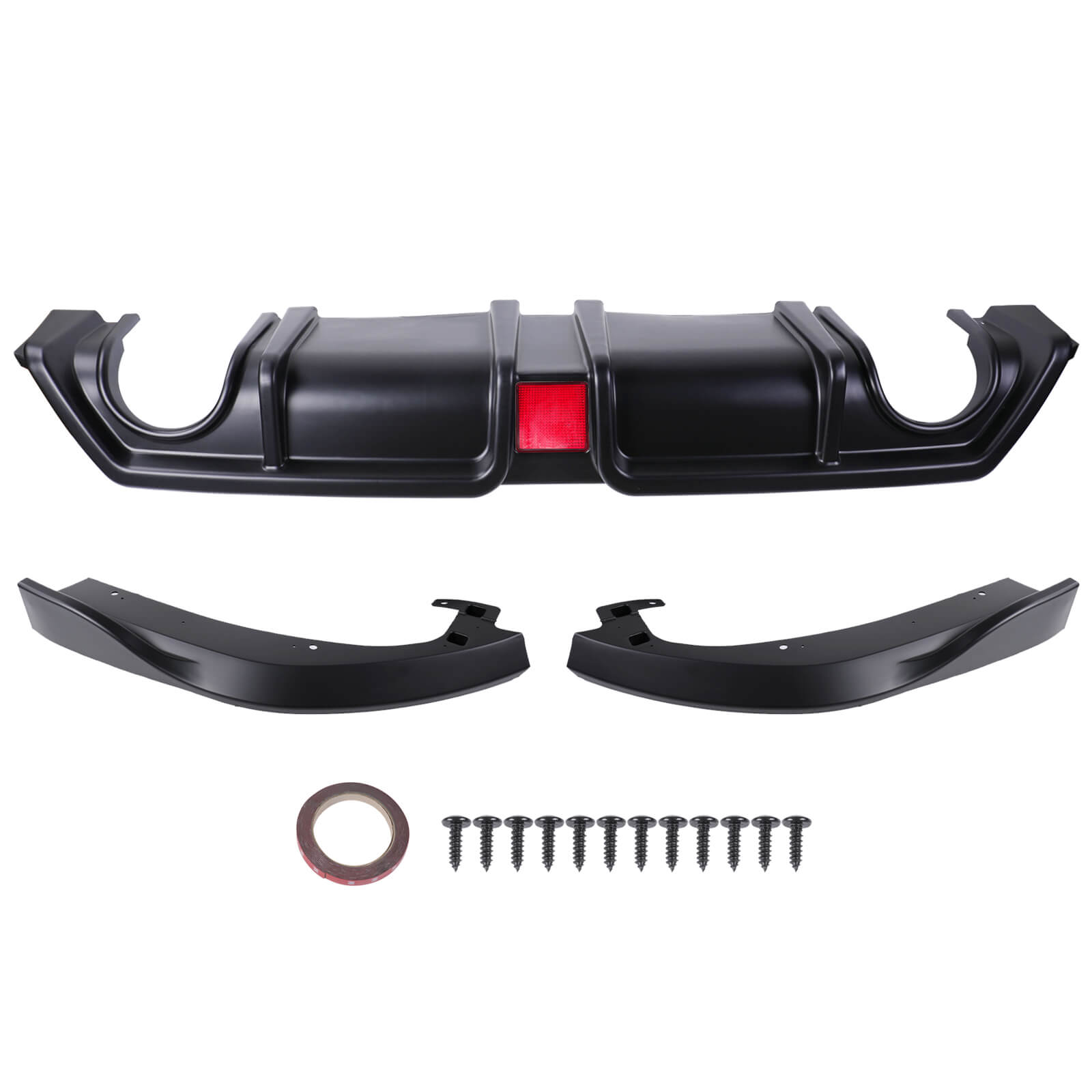 Car Rear Bumper, 3pcs - BCBMALL