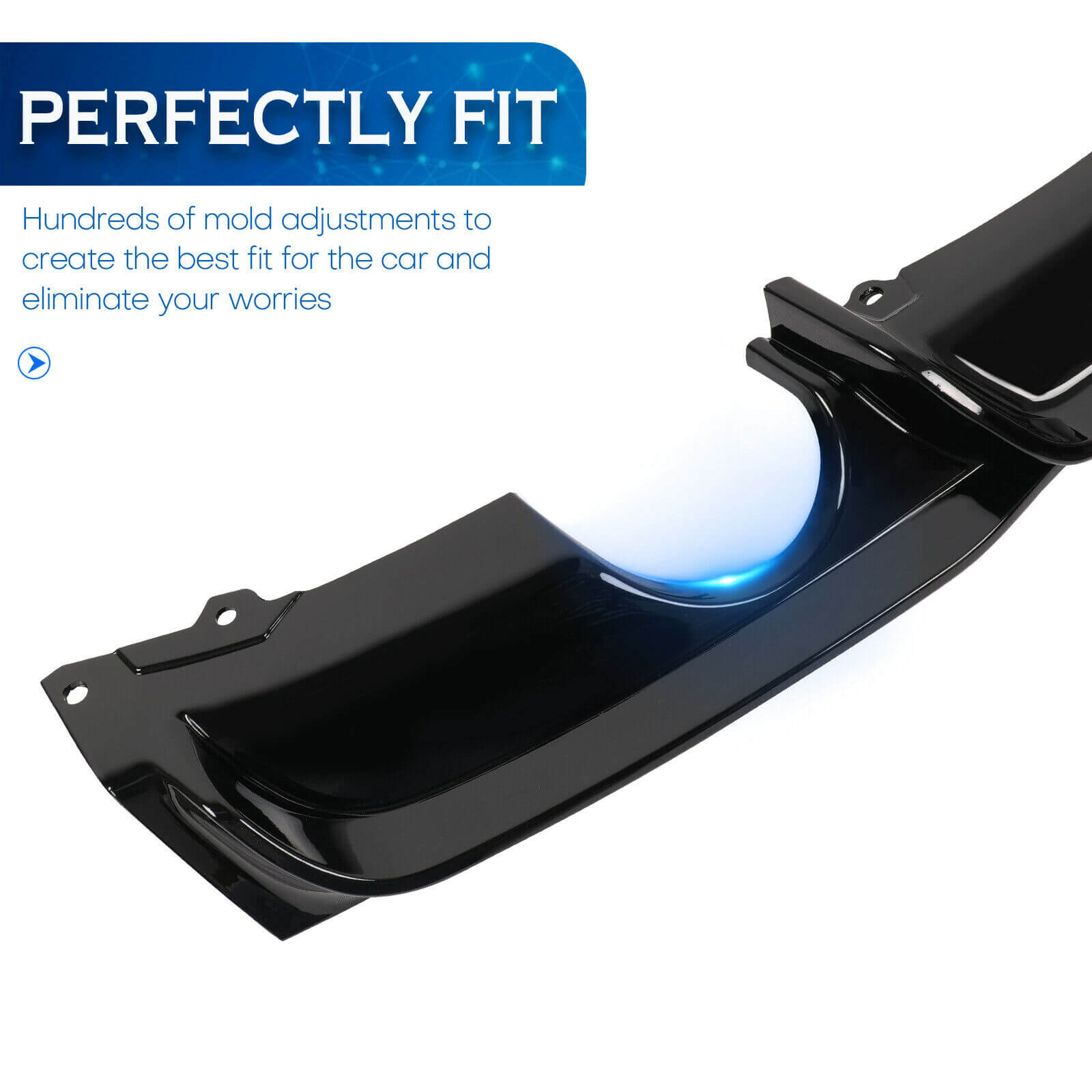 detail of Car Rear Bumper for BMW 3 Series 12-18