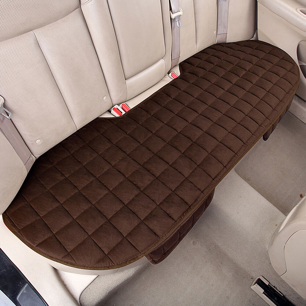 Car Rear Seat Cushion w/Plush Surface - BCBMALL