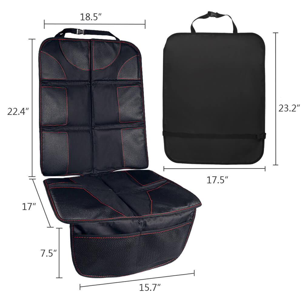 Car Seat Cover Mat Leather Fabric Seat Protector - BCBMALL