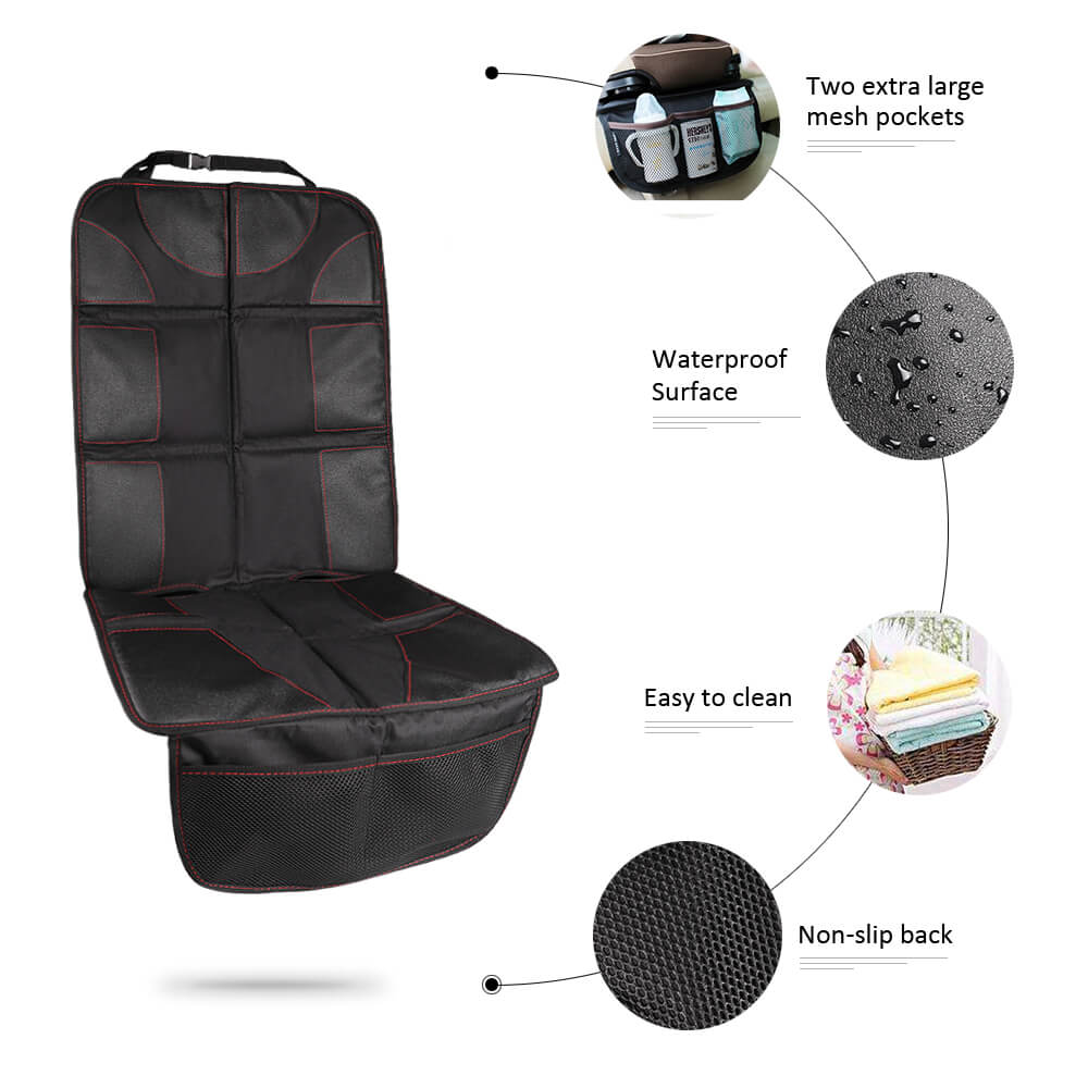 Car Seat Cover Mat Leather Fabric Seat Protector - BCBMALL