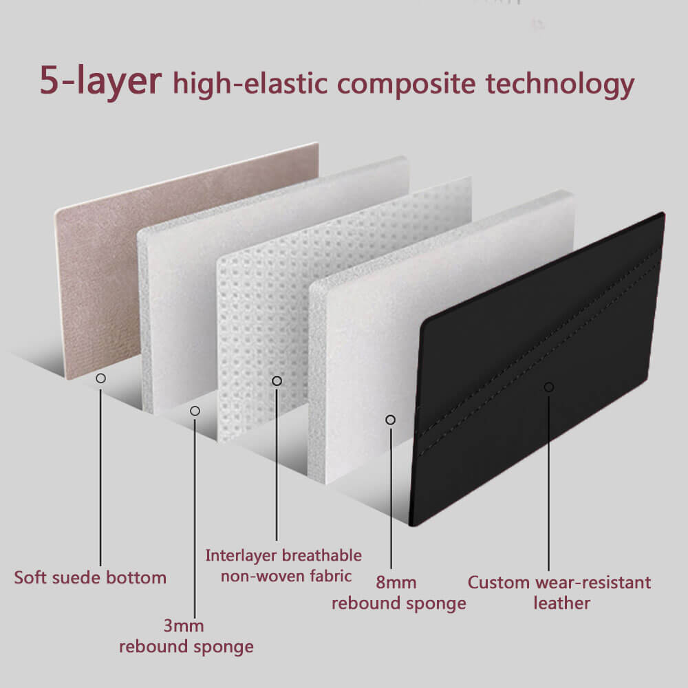 OTOEZ Car Seat Covers Luxury Leather 5 Seats Universal Fit