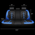 Car Rear Seat Covers Size
