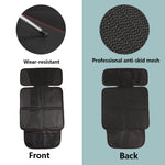 Front and back side materials of the Car Seat Protector Back Seat Organizer Kick Mat Cover