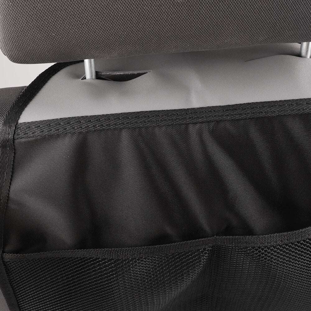 Car Seat Protector with 2 Storage Mesh Pocket - BCBMALL