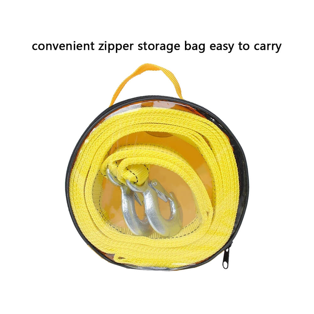 Car Tow Rope Cable Towing Strap Hooks - BCBMALL