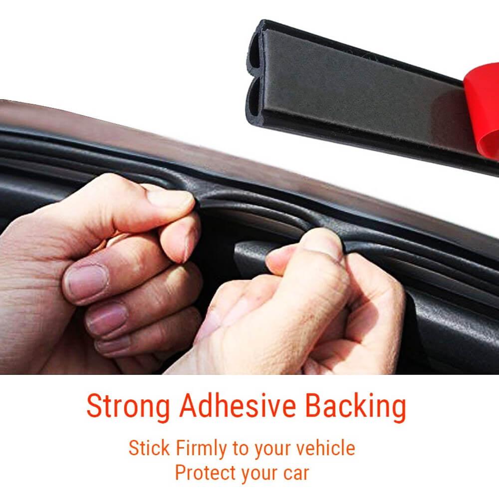 B-Shape Car Door Rubber Weatherstrip - BCBMALL