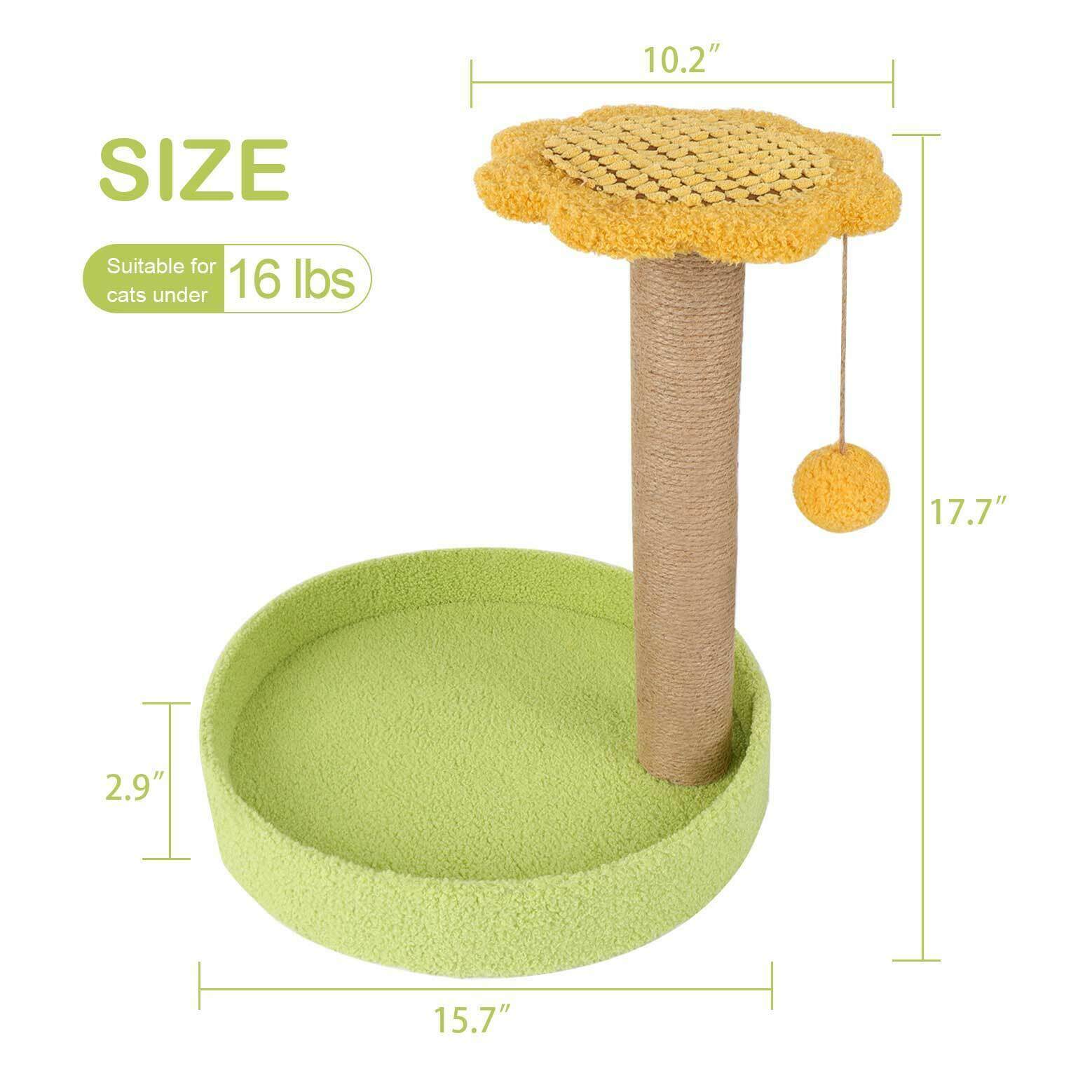 Cat Activity Tree green bed size