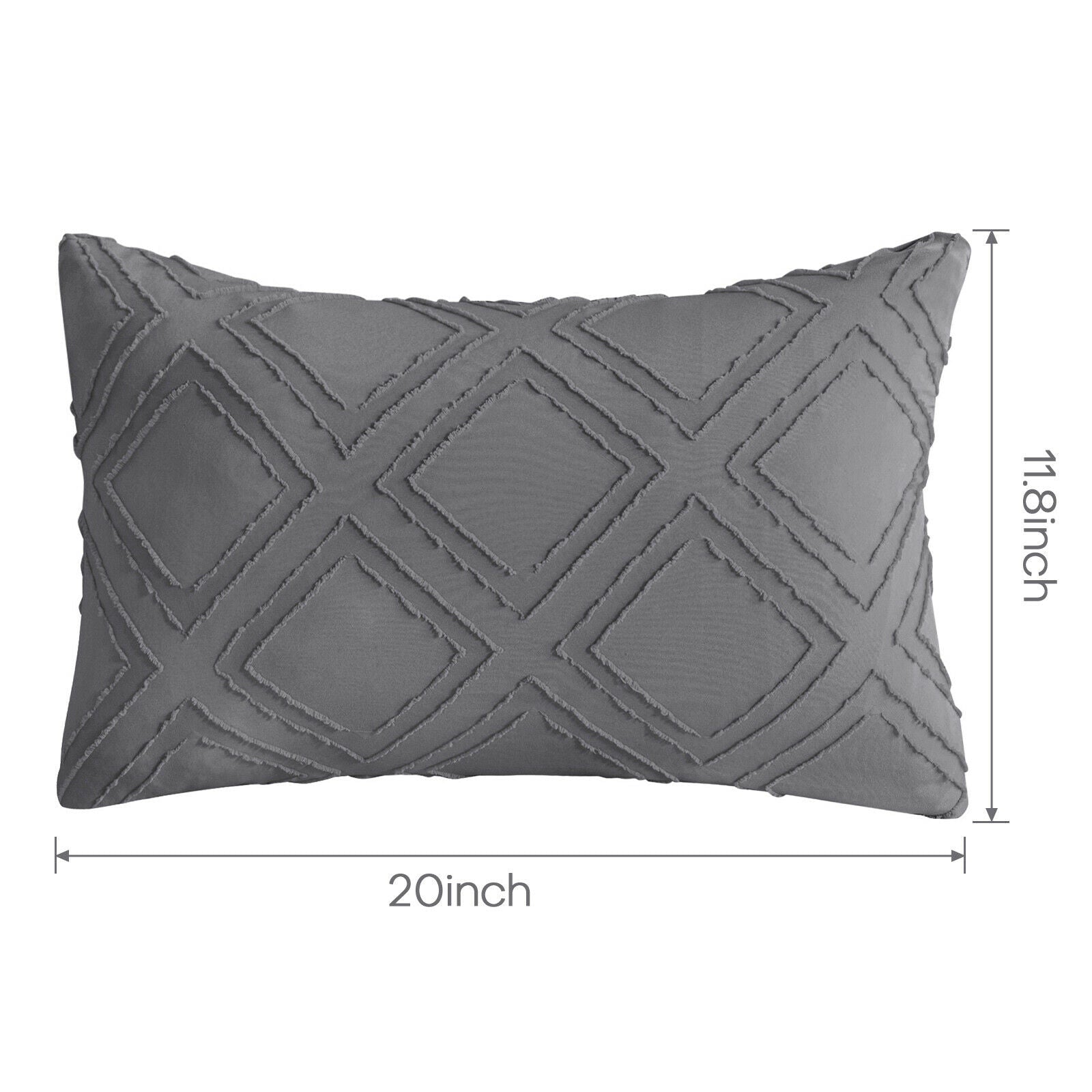 size of Cushion Cover Pillowcase