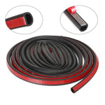 Small D-shape Car Door Rubber Seal Strip - BCBMALL