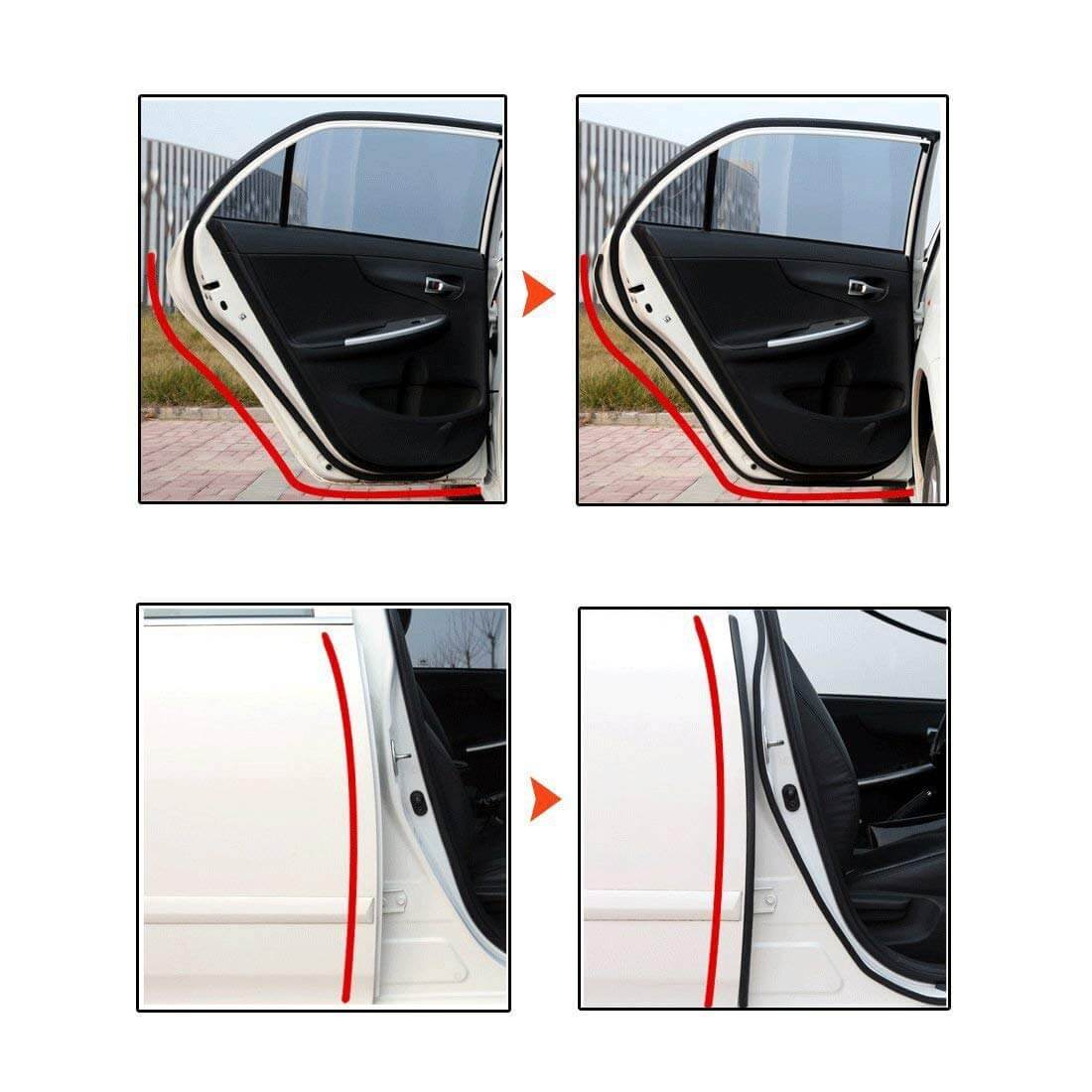 Big-D Car Door Seal Strip - BCBMALL