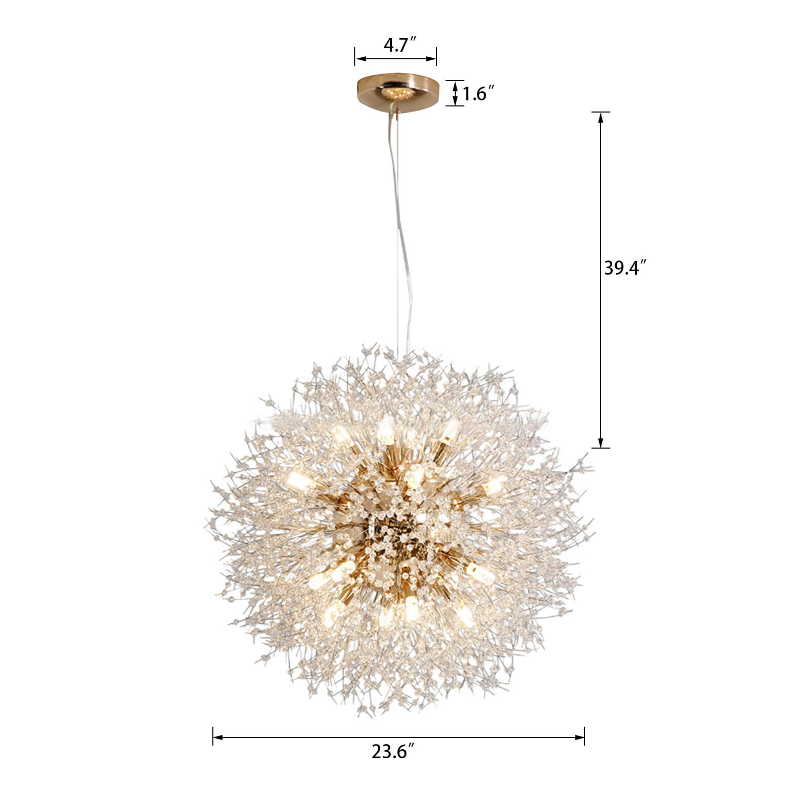Dandelion Pendant Light - BCBMALL