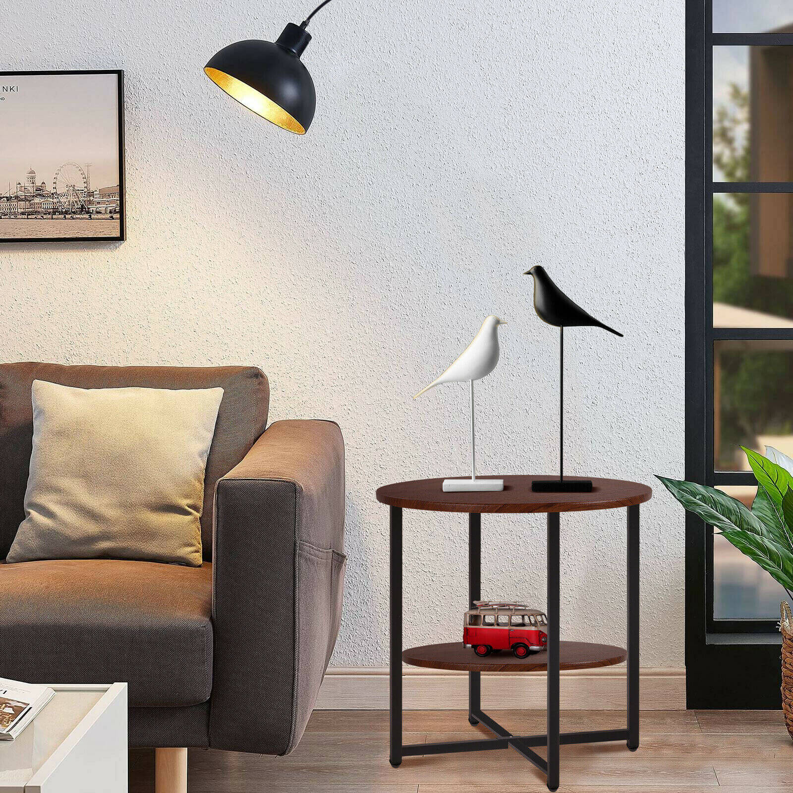 usage of Double Tiers End Table