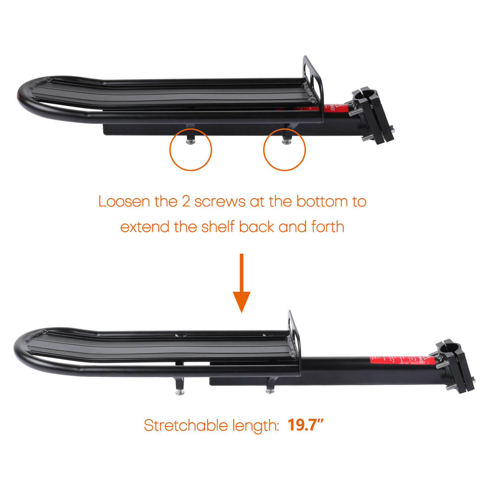 design of Extendable Bicycle Rear Pannier Rack