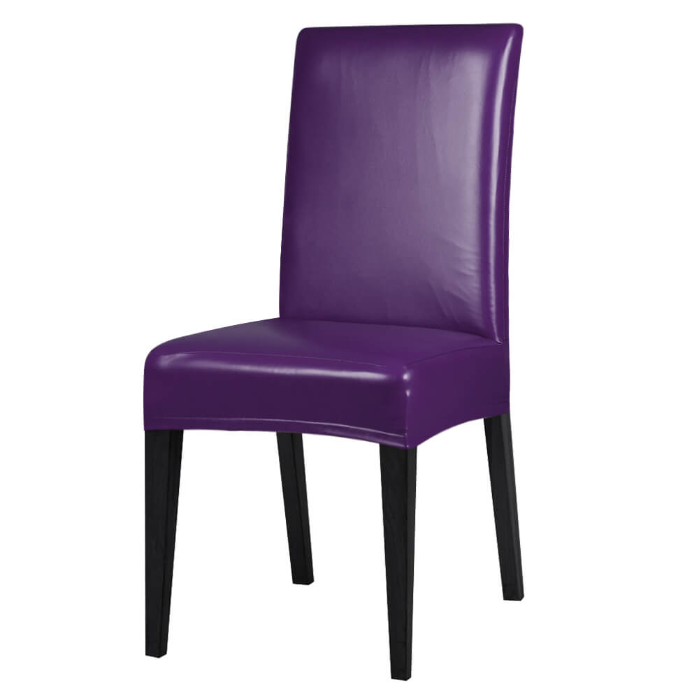 Faux Leather Chair Covers - BCBMALL