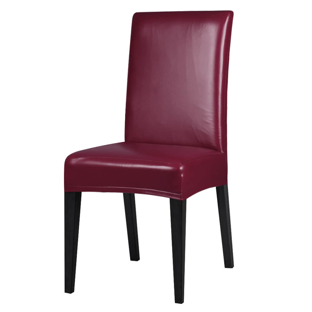 Faux Leather Chair Covers - BCBMALL