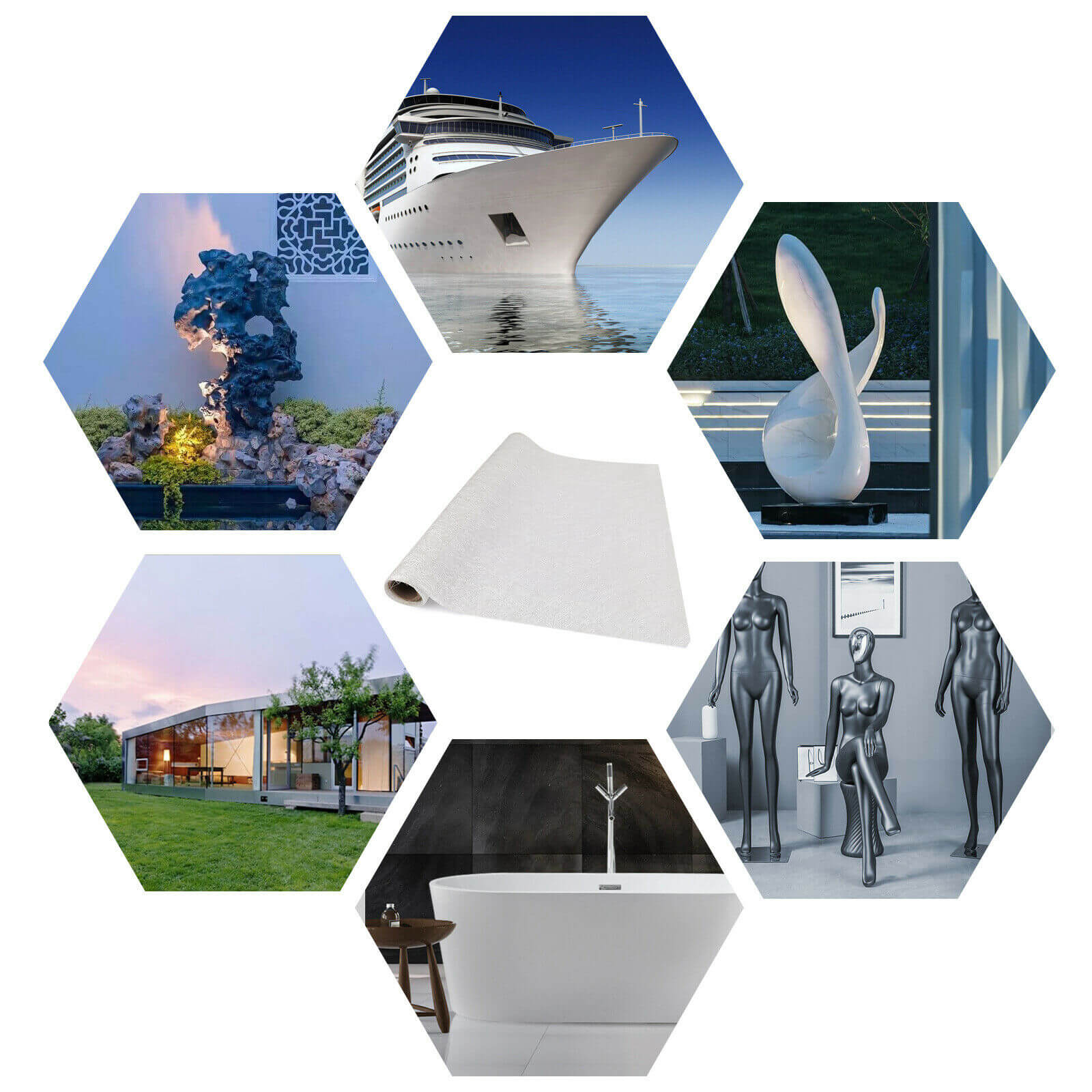 Fiberglass Chopped Strand Roll usage