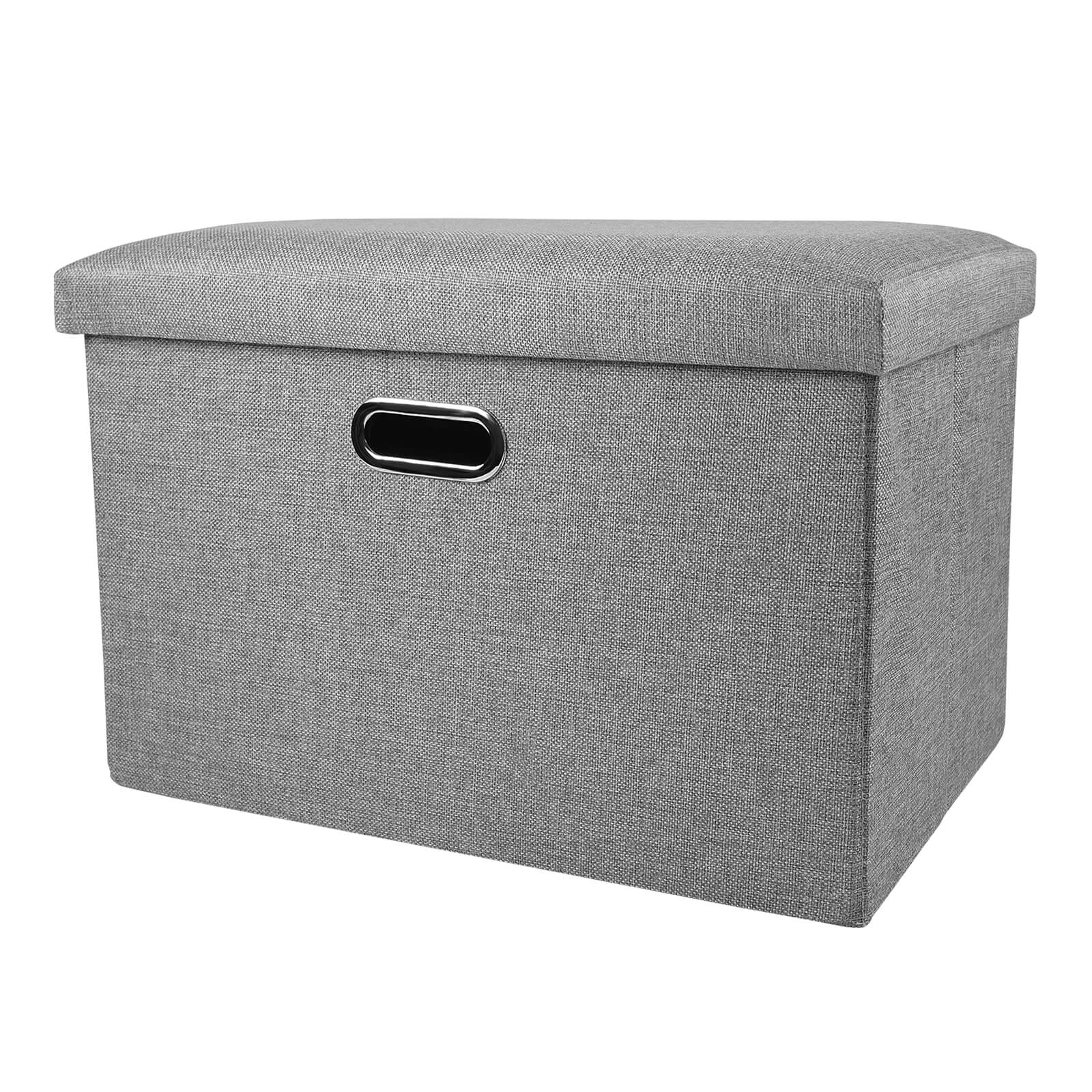 Foldable Storage Ottoman - BCBMALL