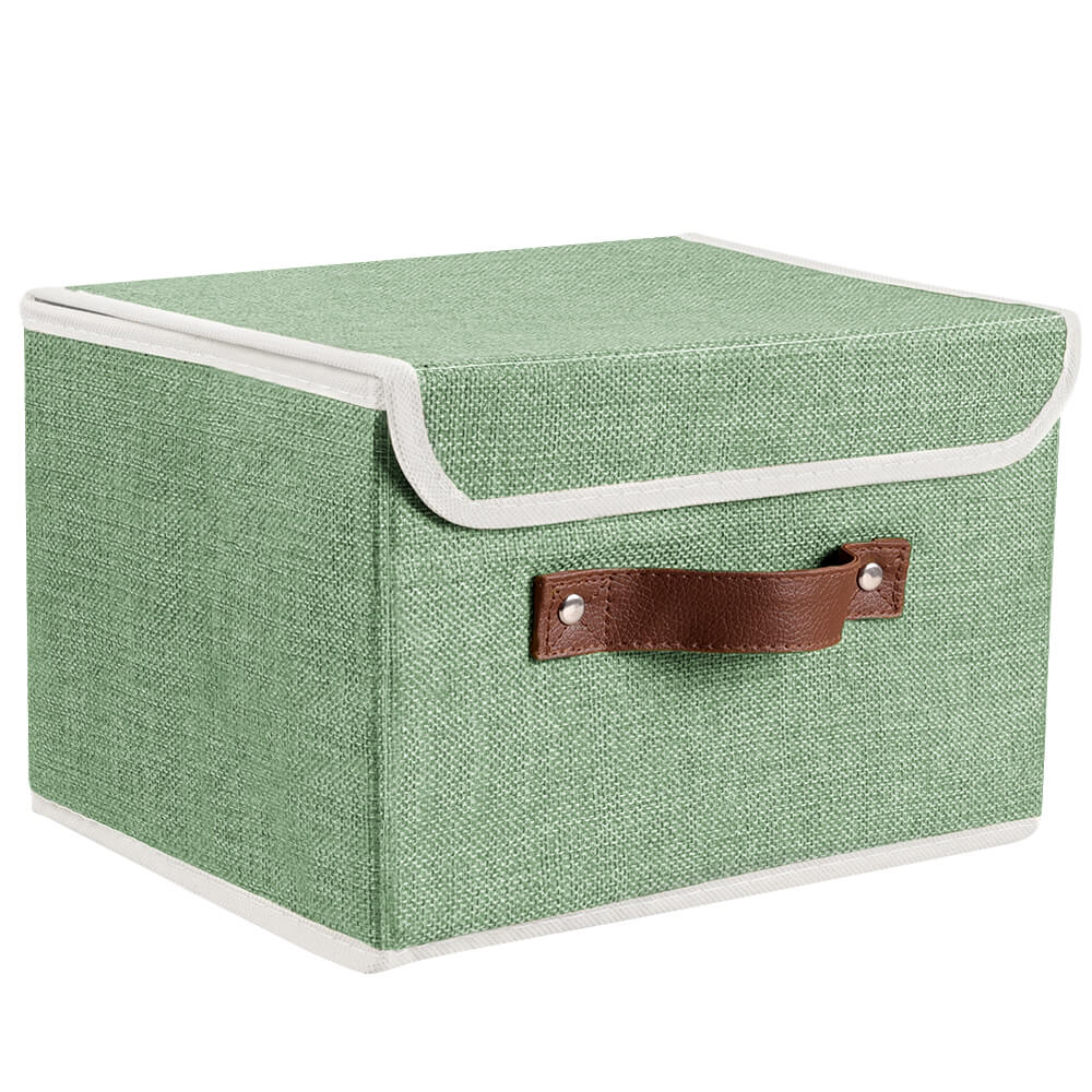 Foldable Storage Bin Boxes, 6 Pcs Small - BCBMALL