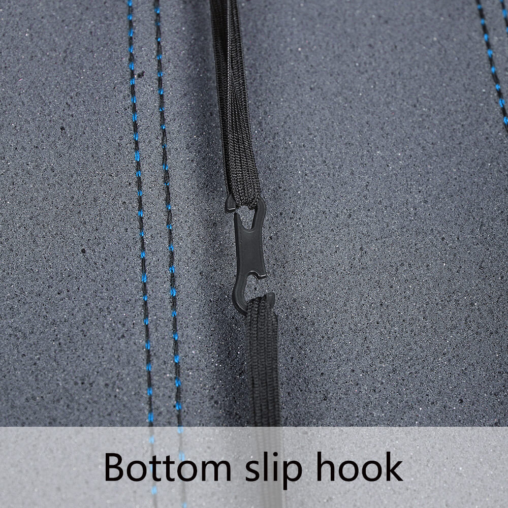 hook of Fabric Car Seat Covers w/ Headrest Covers