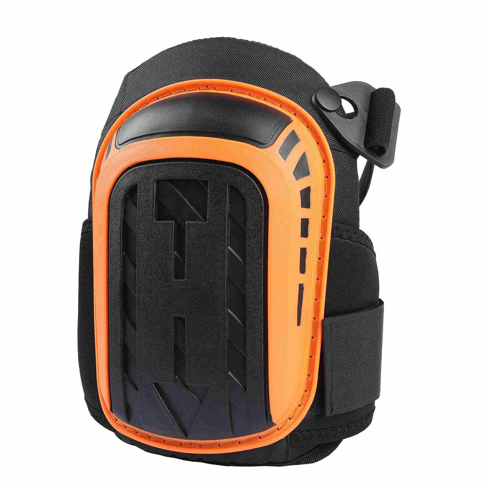 Orange Construction Anti-slip Knee Pads, 2 Pcs