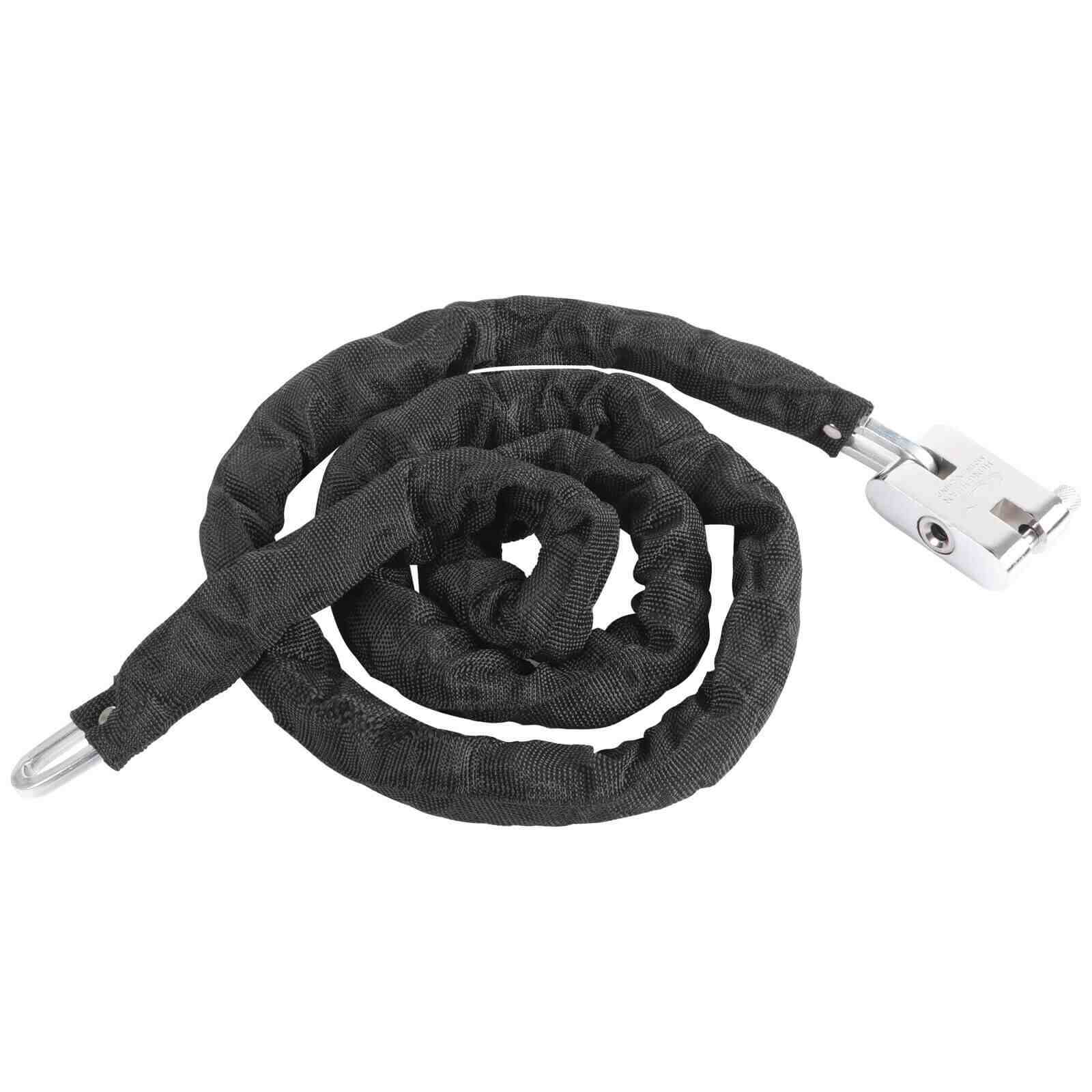 display of Heavy Duty Motorcycle Bike Chain Lock