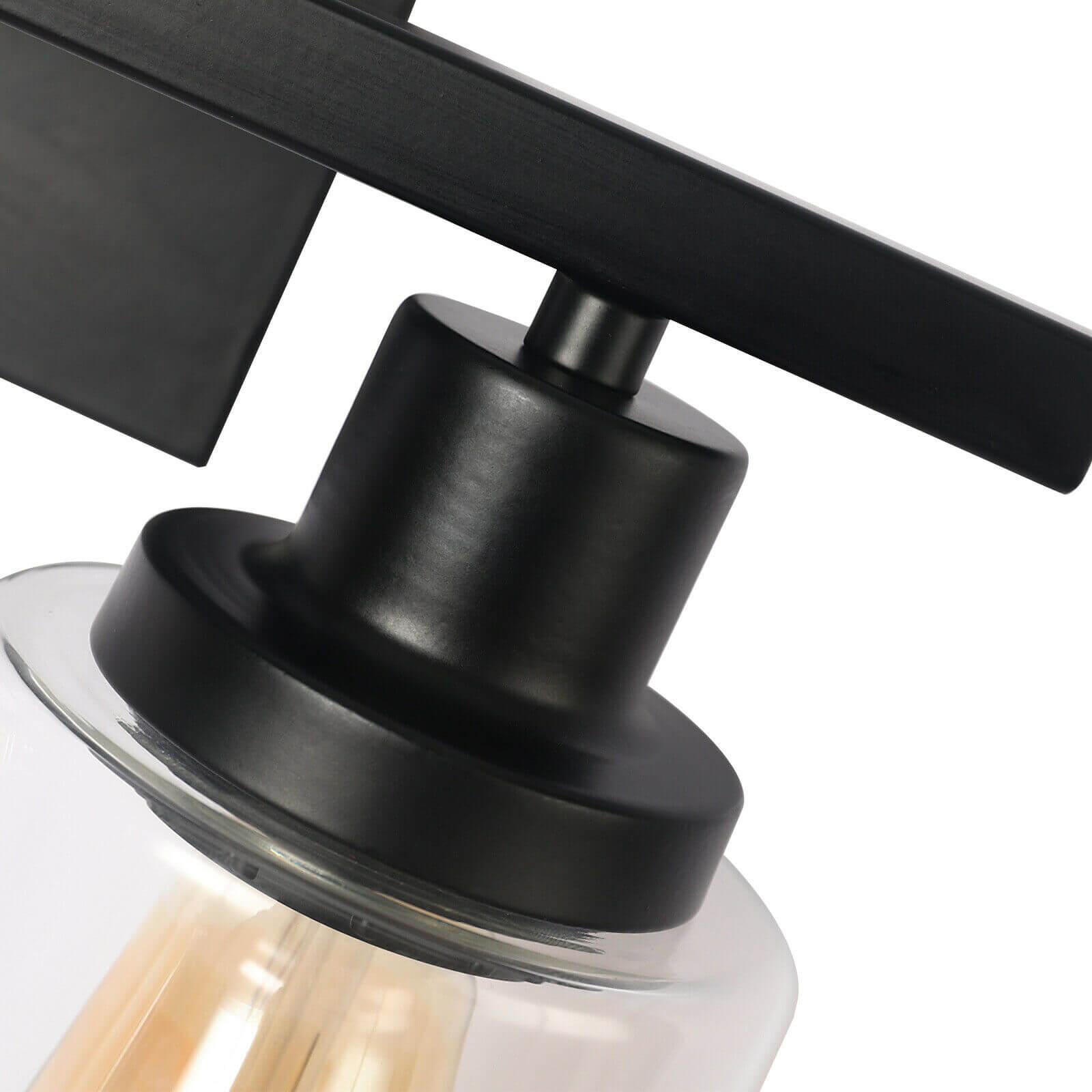 Industrial Glass Wall Light detail