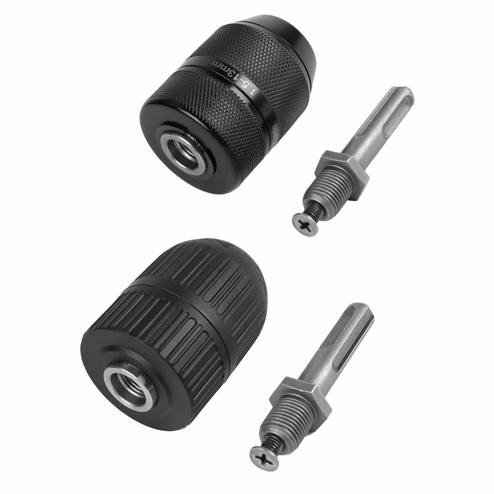 1/2" Keyless Chuck Conversion Hex Shank Adapter Drill Bit