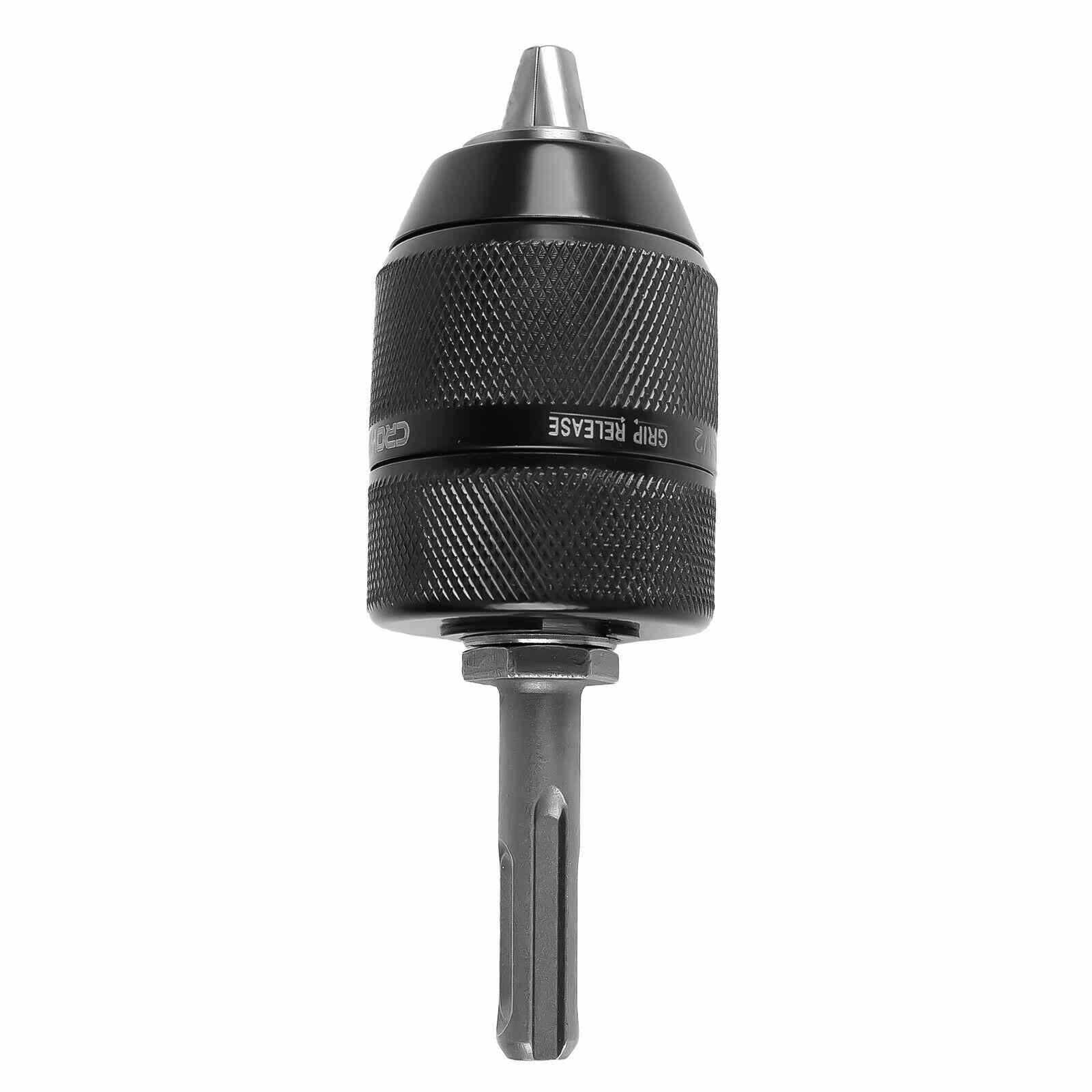 Display of 1/2" Keyless Chuck Conversion Hex Shank Adapter Drill Bit
