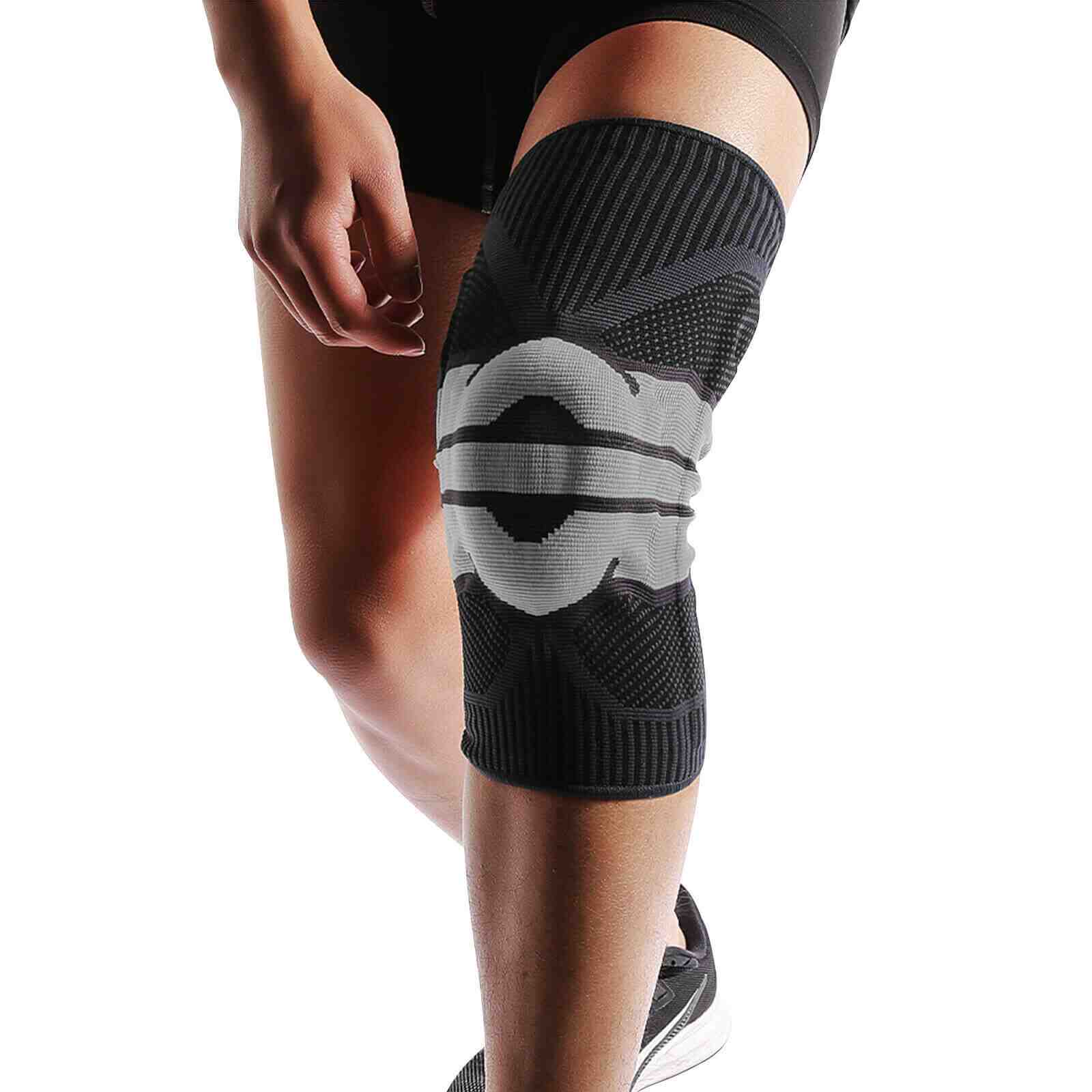Display of Knee Brace w/ Patella Gel Pads Side Stabilizers, 2 Pcs