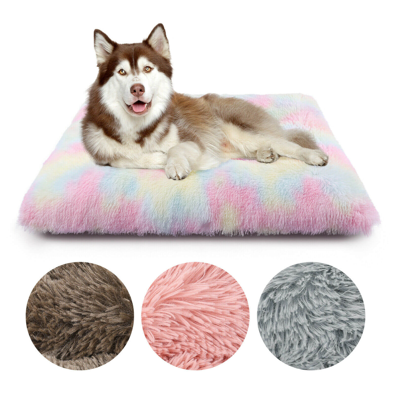 Long Plush Pet Bed