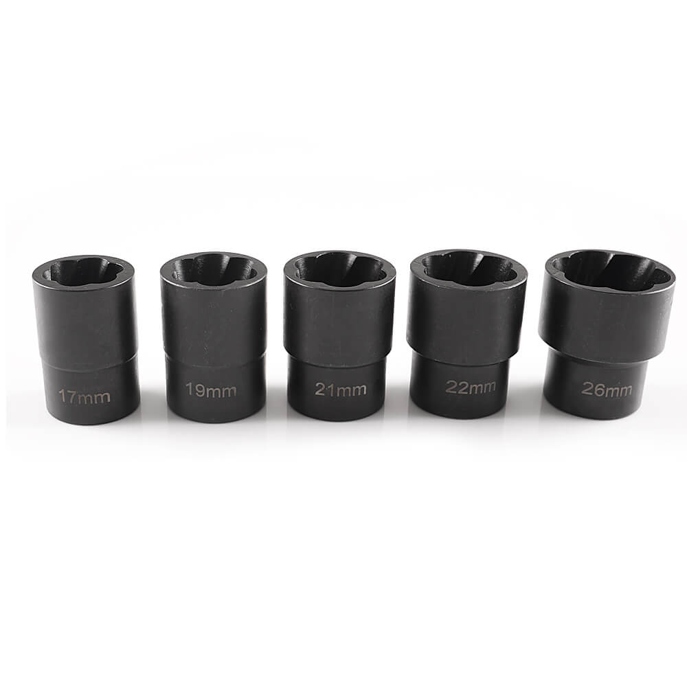 Lug Nut Removal Extractor Set Twist Socket - BCBMALL