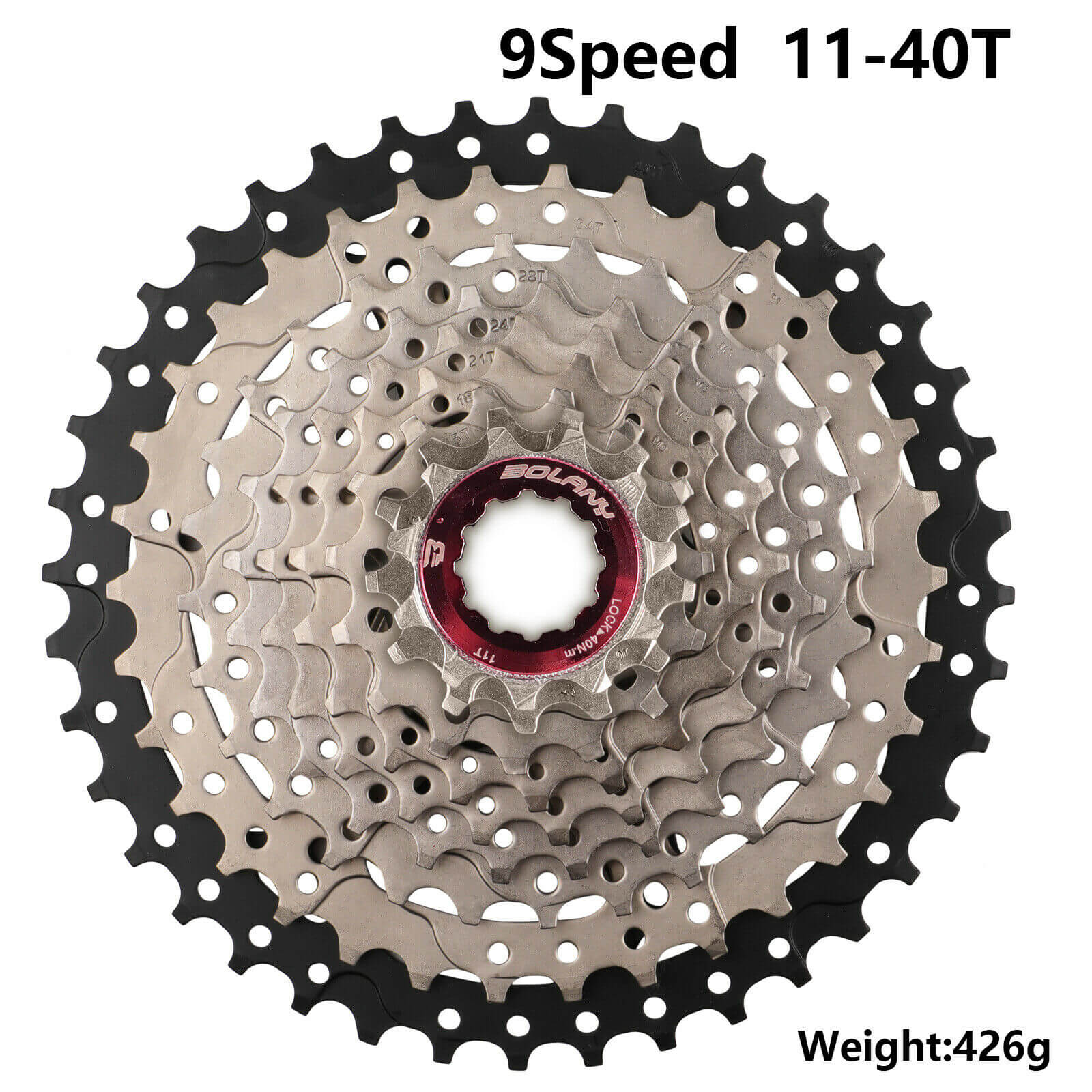 MTB Bicycle Bike Cassette 9 speed 11-40t