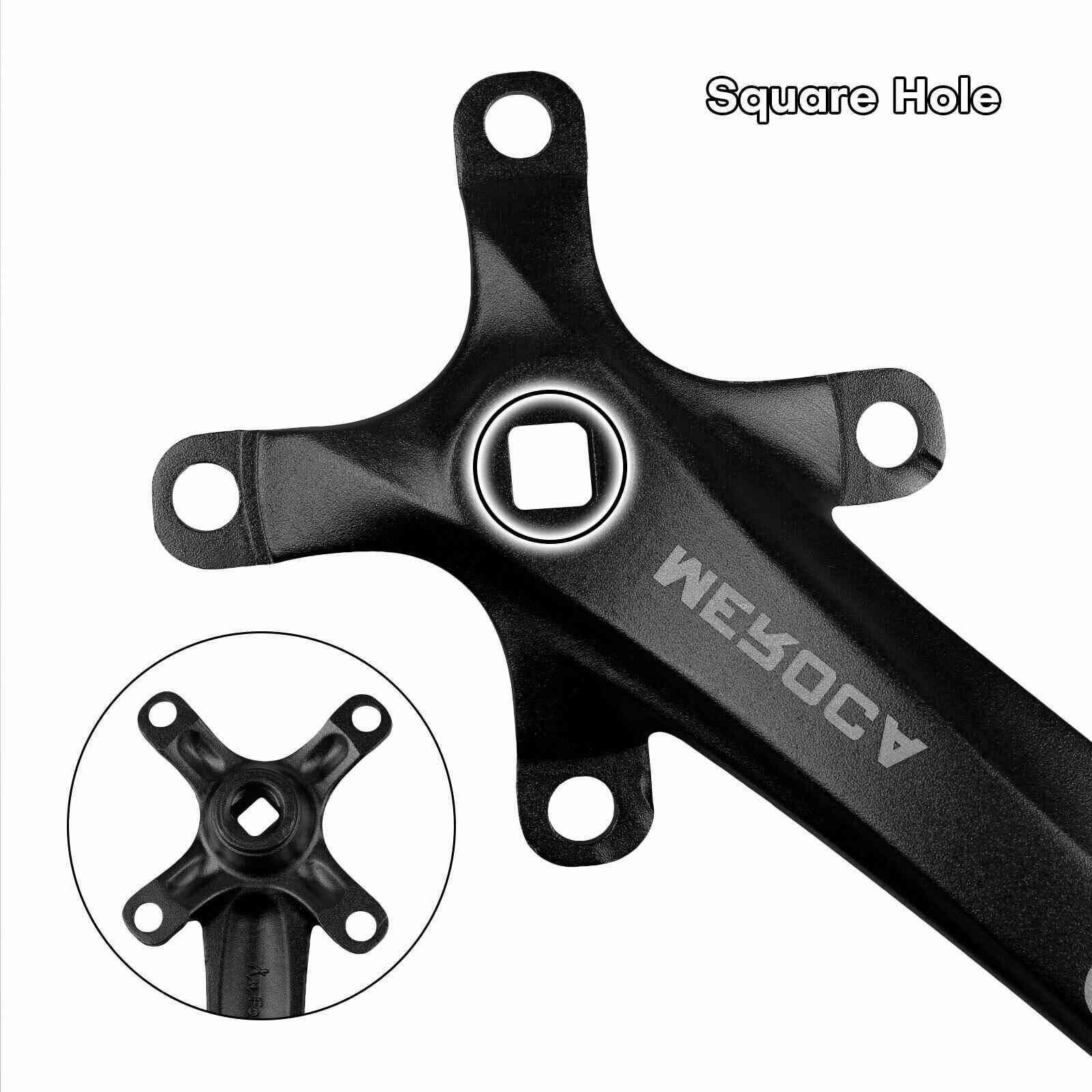 Design of MTB Crankset Square Taper w/ 104BCD Chainring, 32/34/36/38T