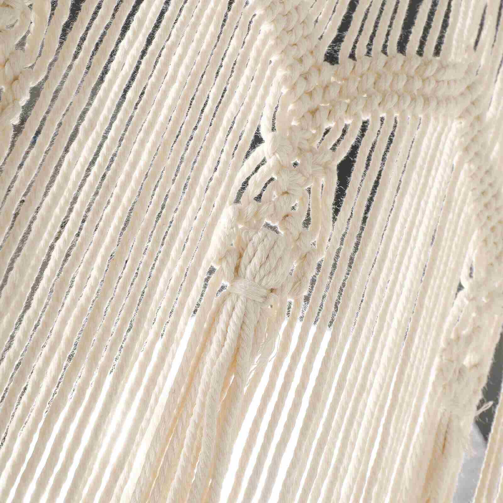 Natural Macrame Wall Hanging Bohemian Braided Curtain