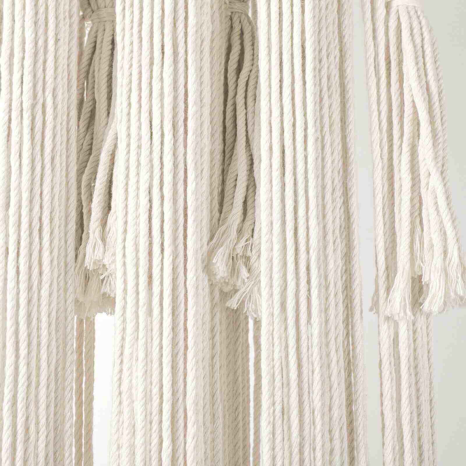 Rope of Macrame Wall Hanging Bohemian Braided Curtain