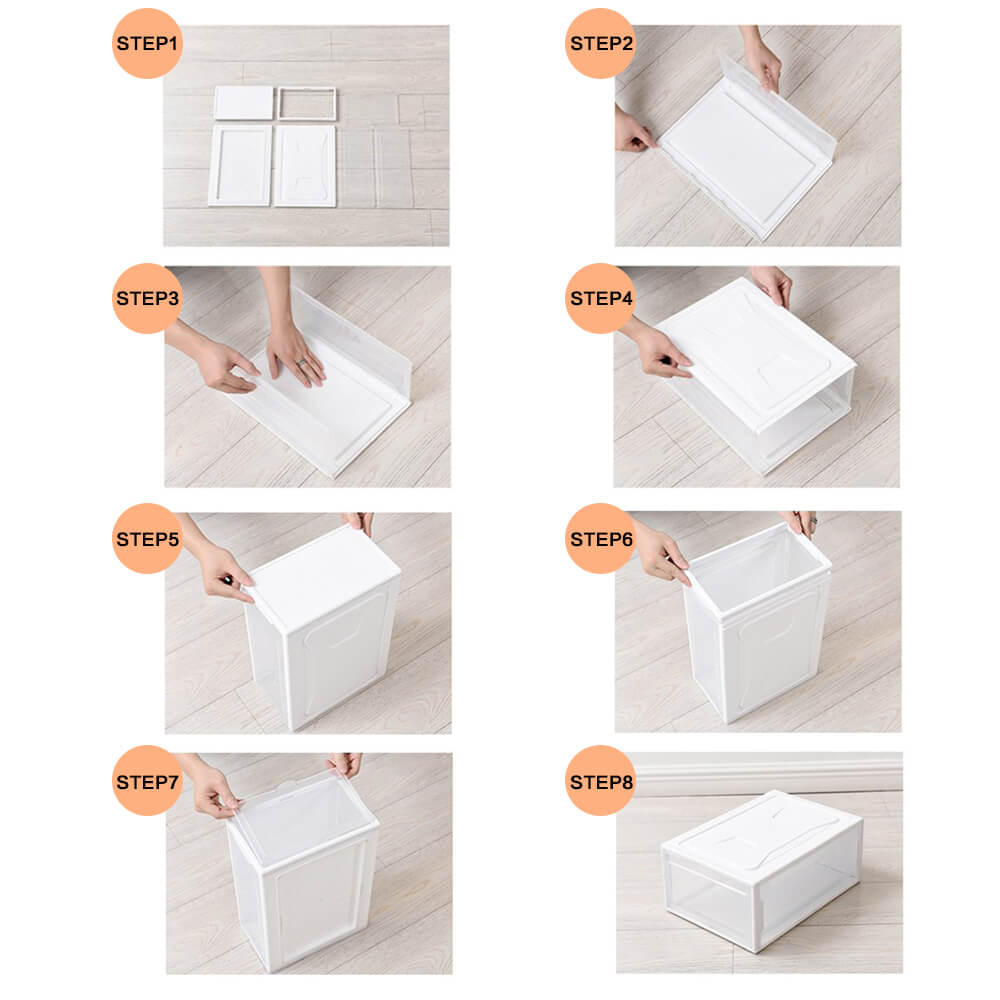 Magnetic Shoe Box, 10 Pcs - BCBMALL